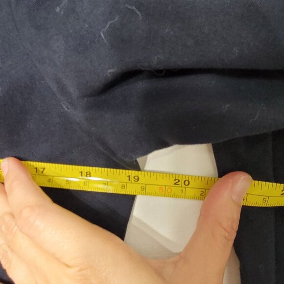 Point Zero | Navy Blue Cotton Casual Button Down Jacket Mock Collar Size Large - Picture 8 of 8